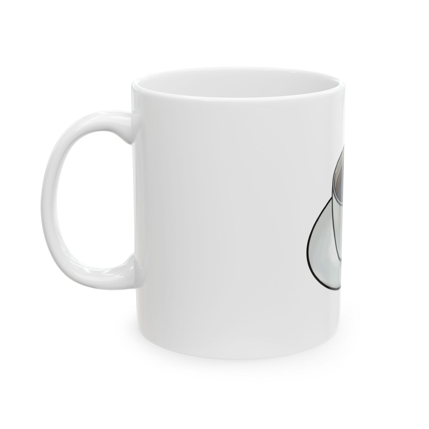 Coffee Enthusiast's Ceramic Mug - Perfect for Gifts, Tea Lovers, Home Decor, Office Supplies, and Personalized Presents