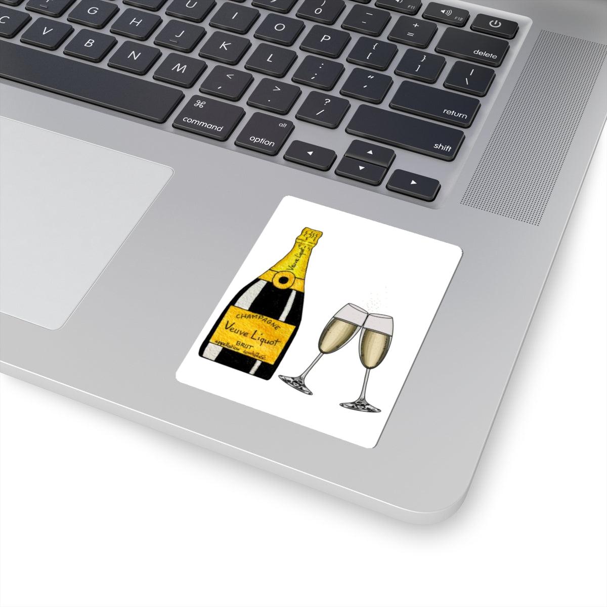 Champagne Celebration Stickers for Parties, Bridal Showers, Wedding Decor, Laptop Decals, Fun Gift for Wine Lovers