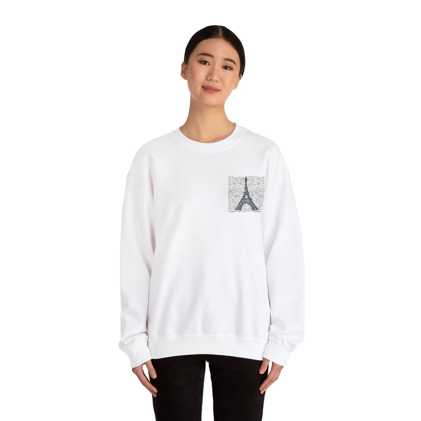 Eiffel Tower Unisex Heavy Blend™ Crewneck Sweatshirt
