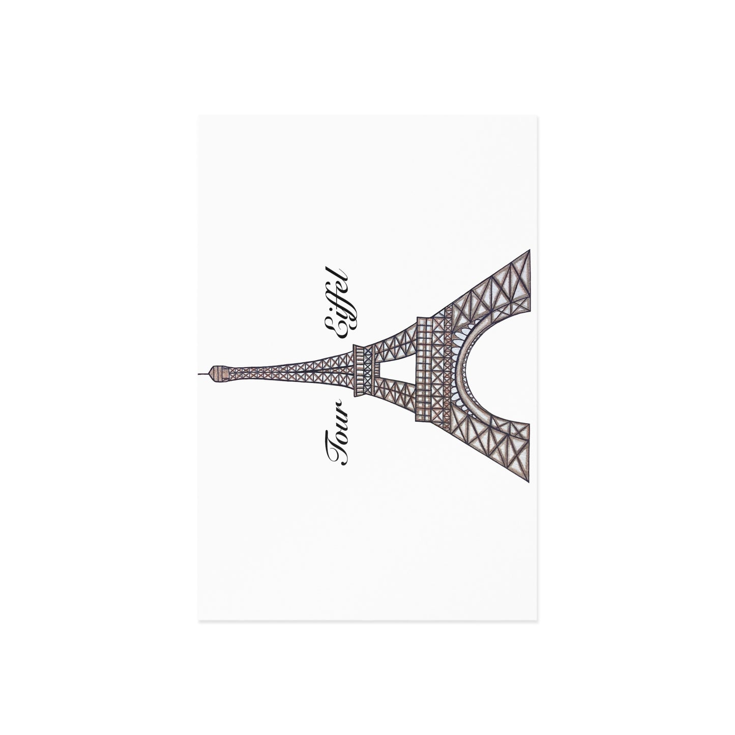 Eiffel Tower Fine Art Postcards