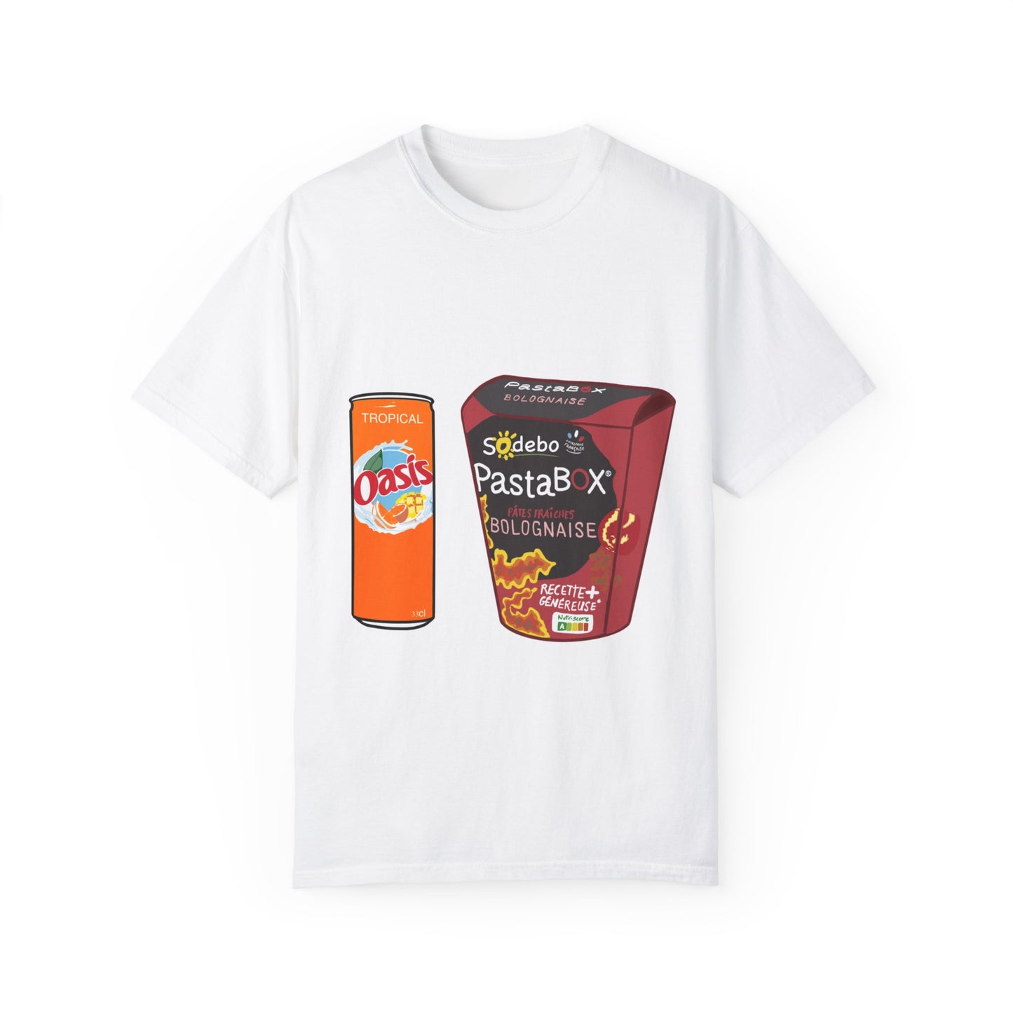 French food Unisex Garment-Dyed T-shirt