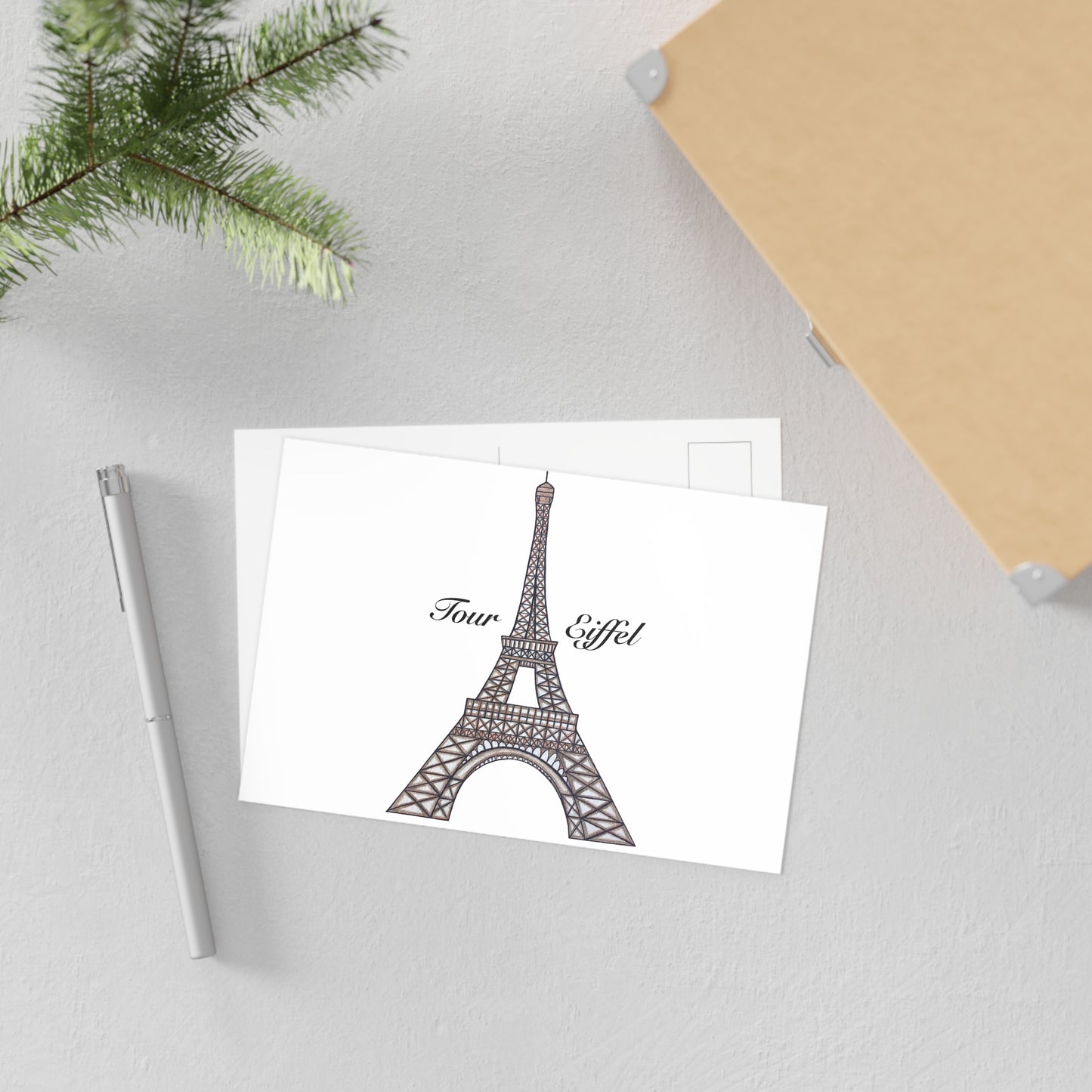 Eiffel Tower Fine Art Postcards