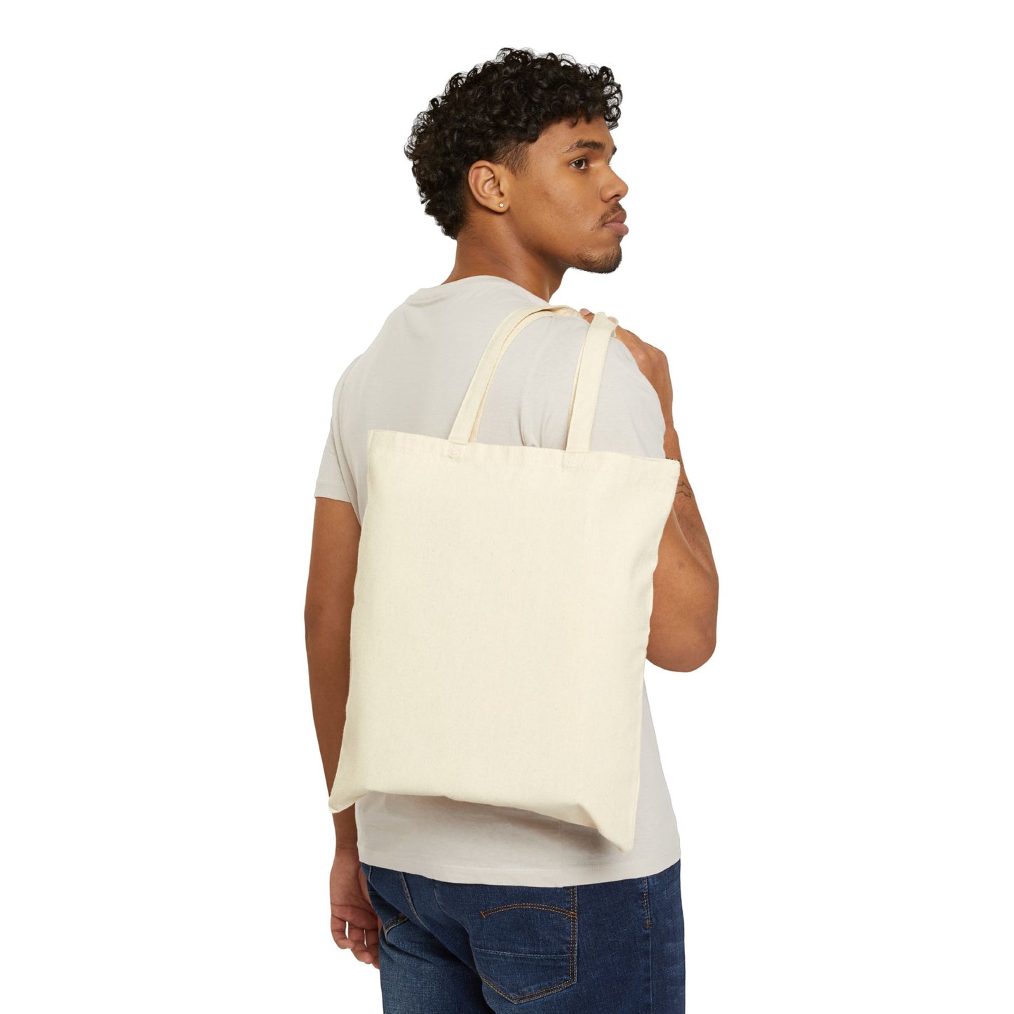 French Artisan Bakery Cotton Canvas Tote Bag - Eco-Friendly and Stylish for Food Lovers