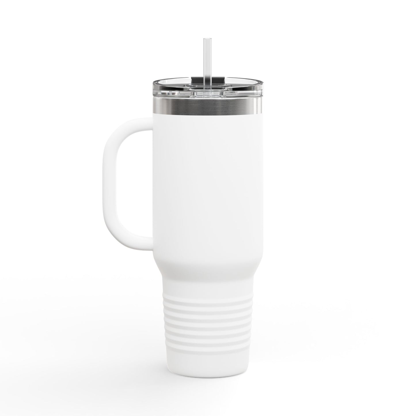 Croissant and coffee Insulated Travel Mug, 40oz