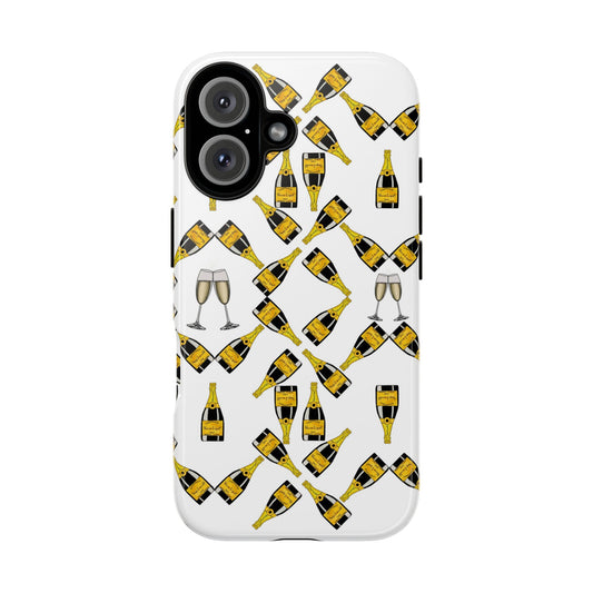 Champagne Celebration Phone Case | Tough Cases, Stylish Phone Cover, Gift for Birthdays, New Year, Party Lovers, Fun Accessories