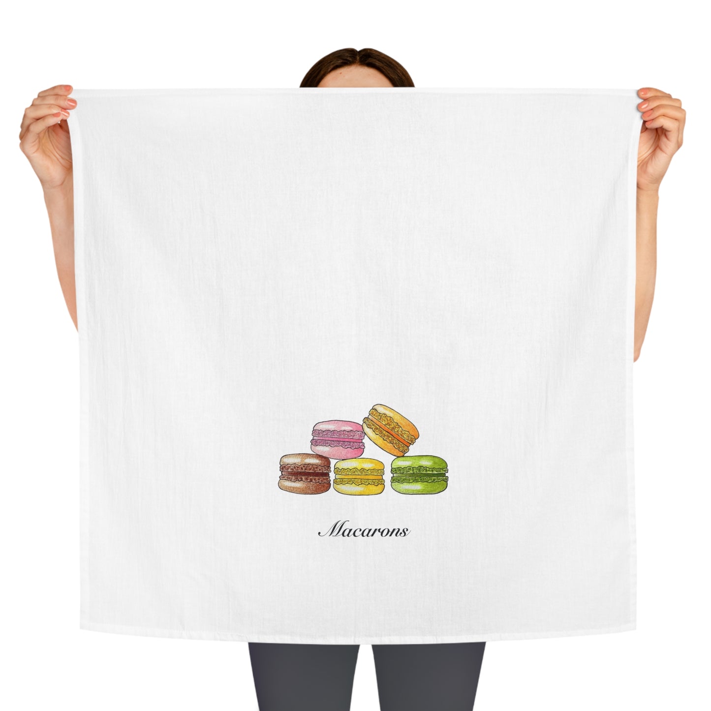 French macarons Tea Towel
