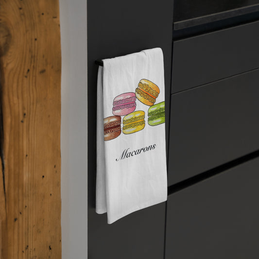 French macarons Tea Towel