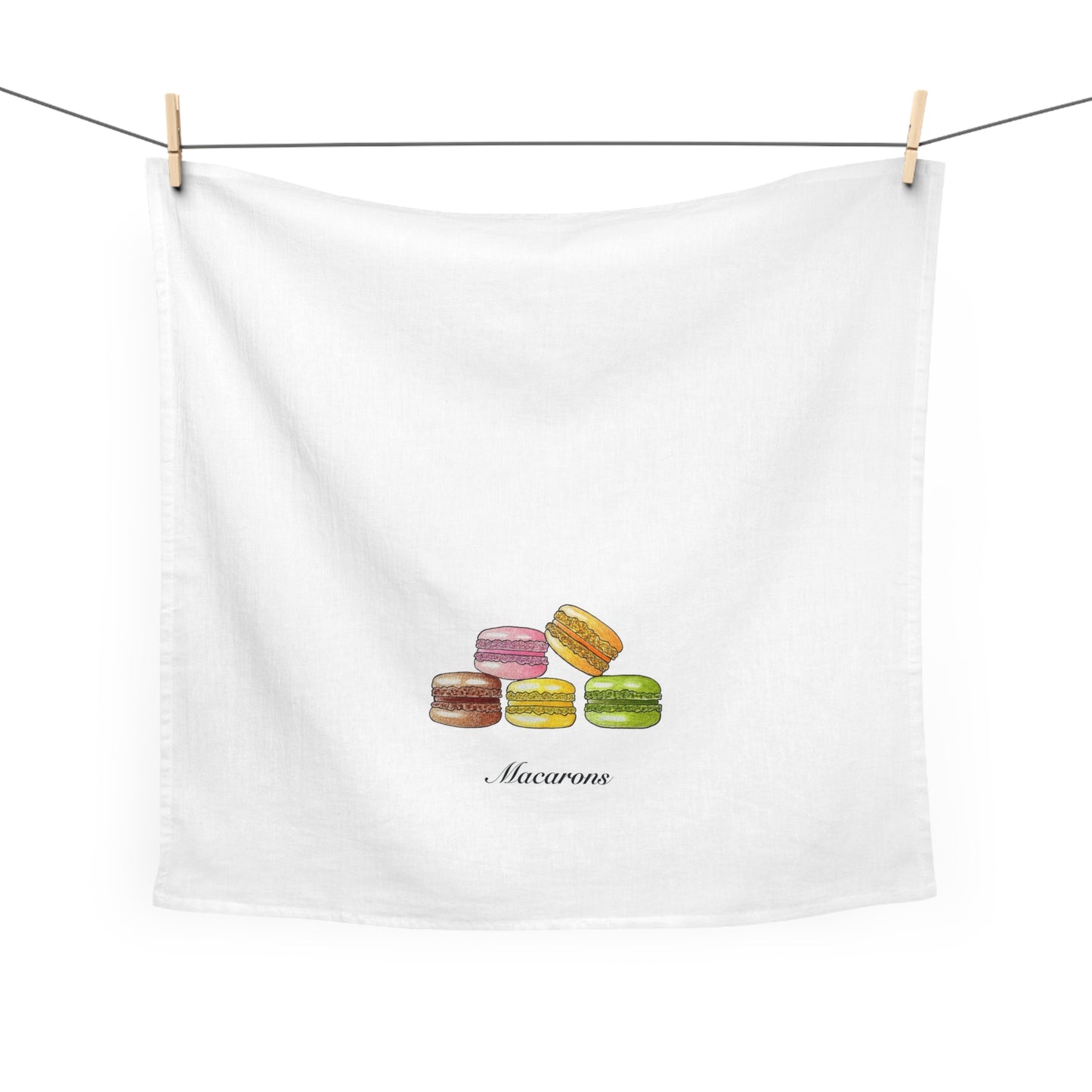 French macarons Tea Towel