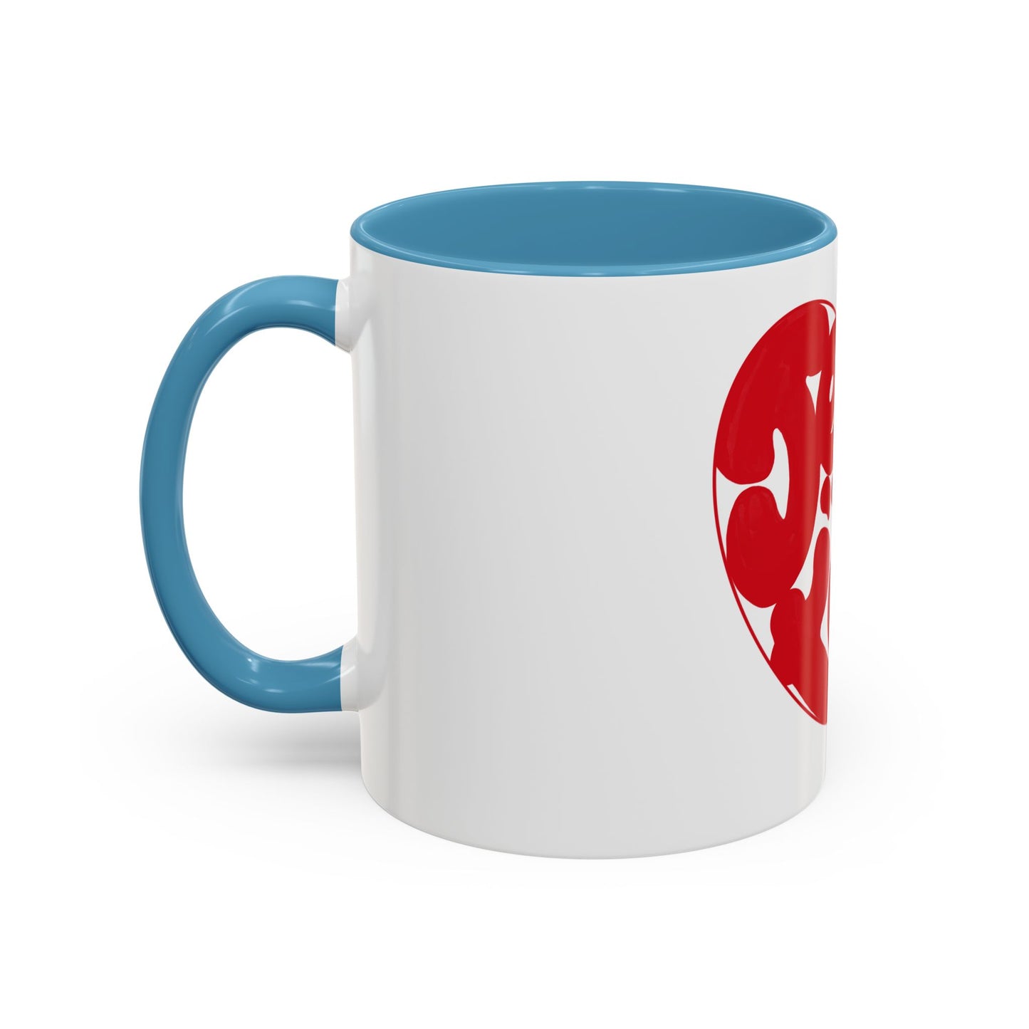I love you French heart Accent Coffee Mug (11, 15oz)