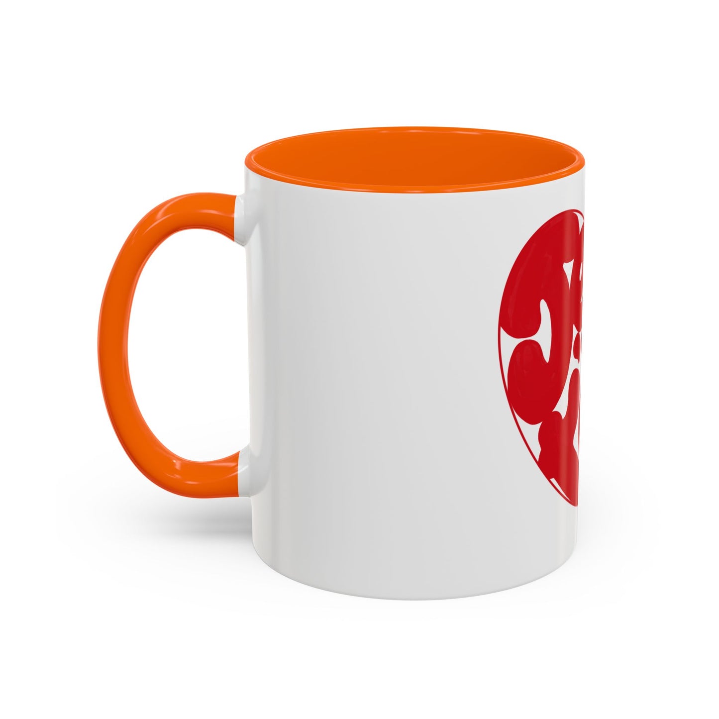 I love you French heart Accent Coffee Mug (11, 15oz)
