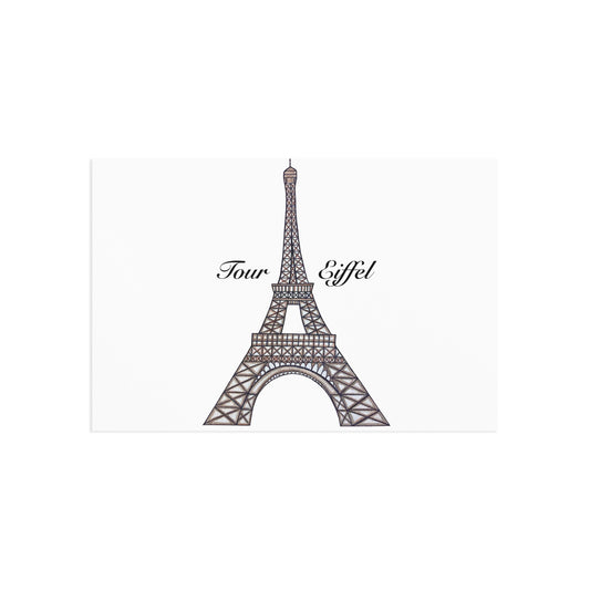 Eiffel Tower Fine Art Postcards