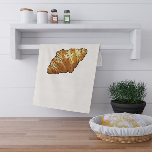 Artisan Croissant Tea Towels - Kitchen Decor, Coffee Lover Gift, Baking Essentials, Tea Towel Sets, Home Cooking