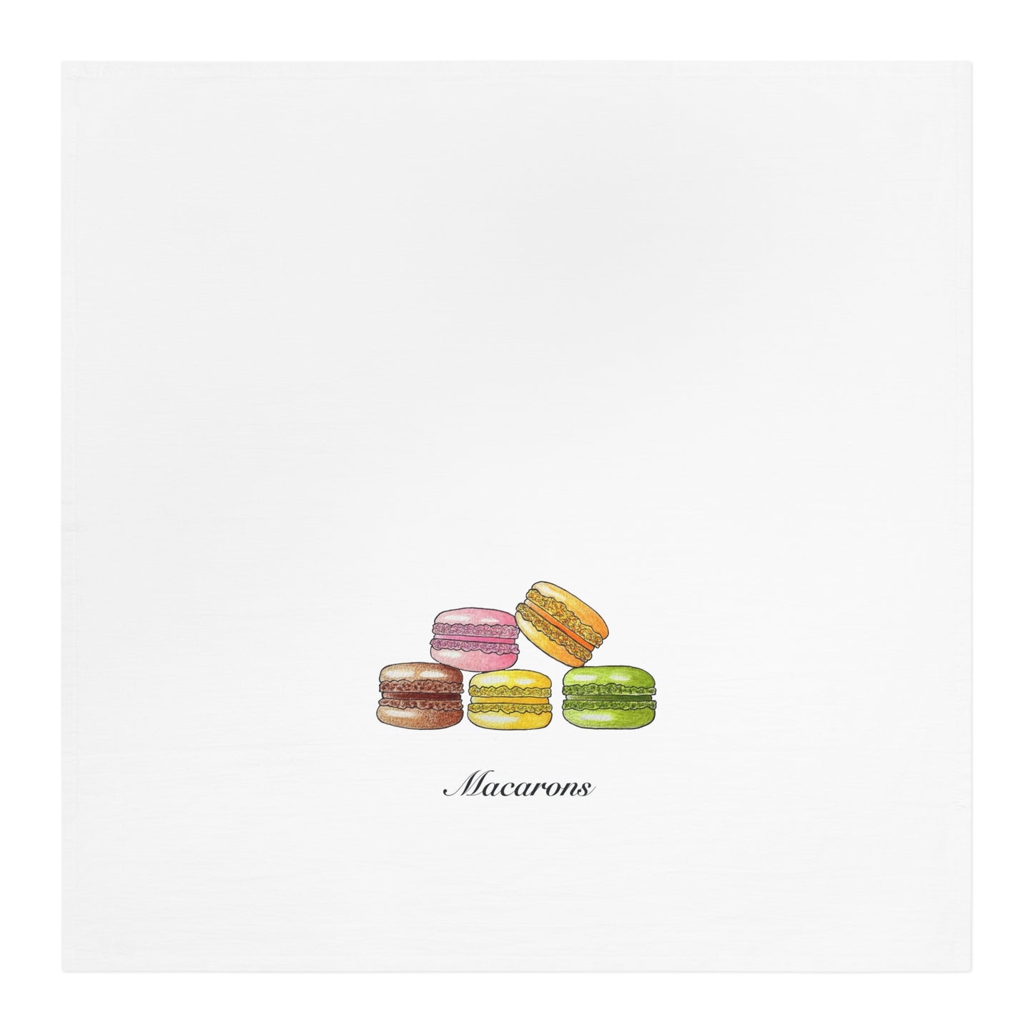 French macarons Tea Towel