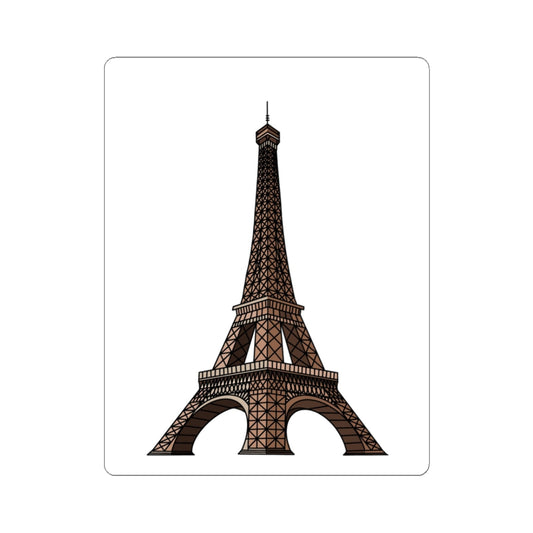 Eiffel Tower Kiss-Cut Stickers | Perfect for Travel Lovers, Journals, Laptops, Scrapbooking, Gifts