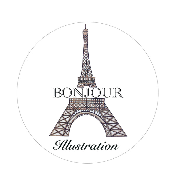 Bonjour Illustration 
